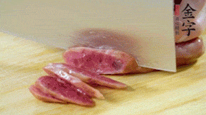 金字火腿、金字香腸、金字臘肉切片。