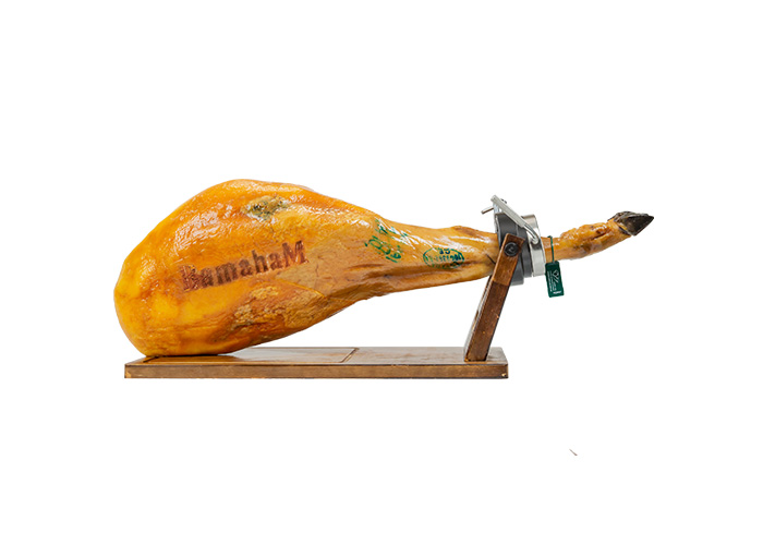 伊比利亞風(fēng)干火腿后腿谷物飼養(yǎng)帶骨（綠標）